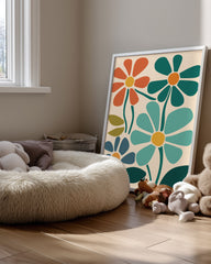 Boho Garden Poster Tablosu