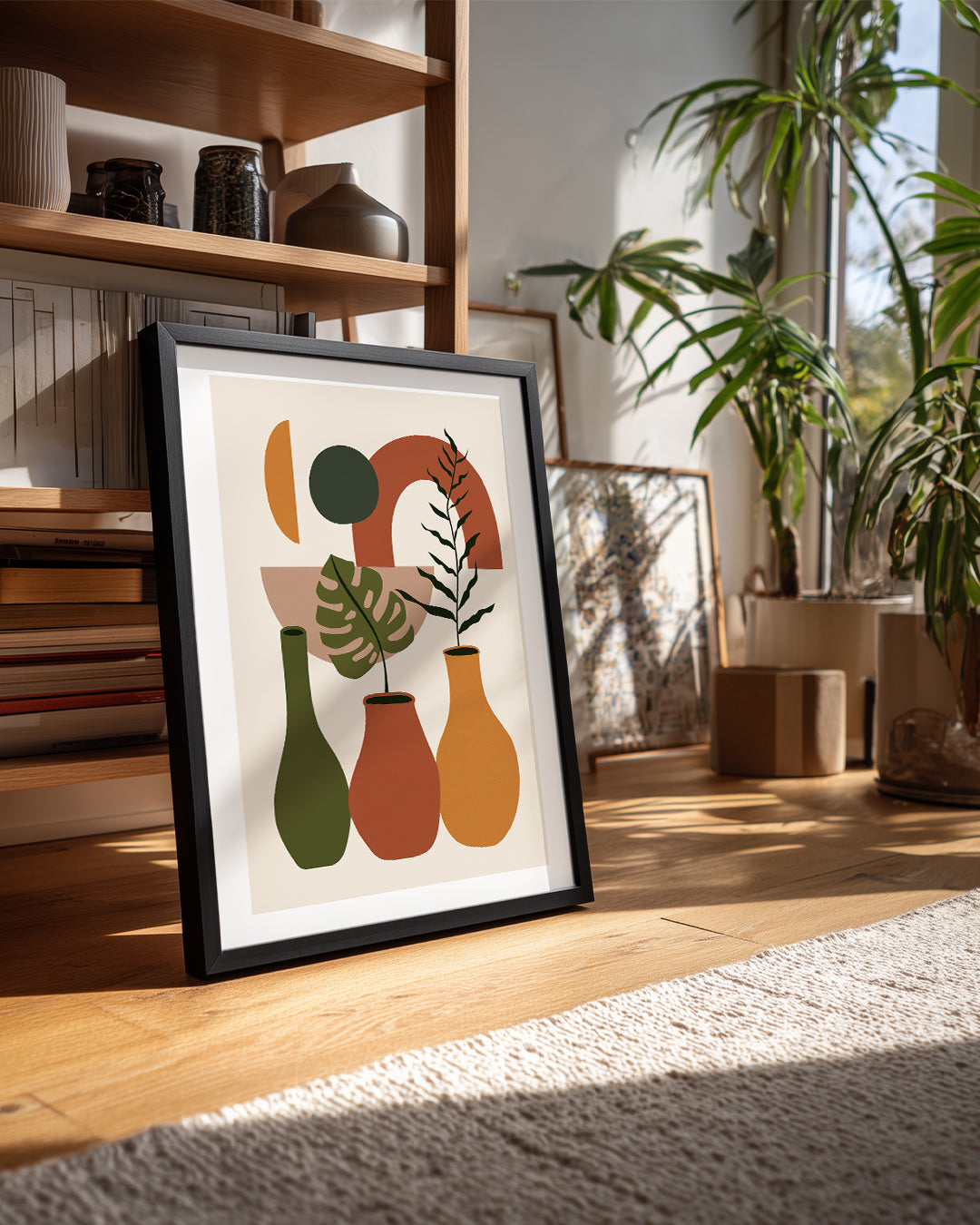 Boho Vases Poster Tablosu
