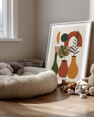 Boho Vases Poster Tablosu