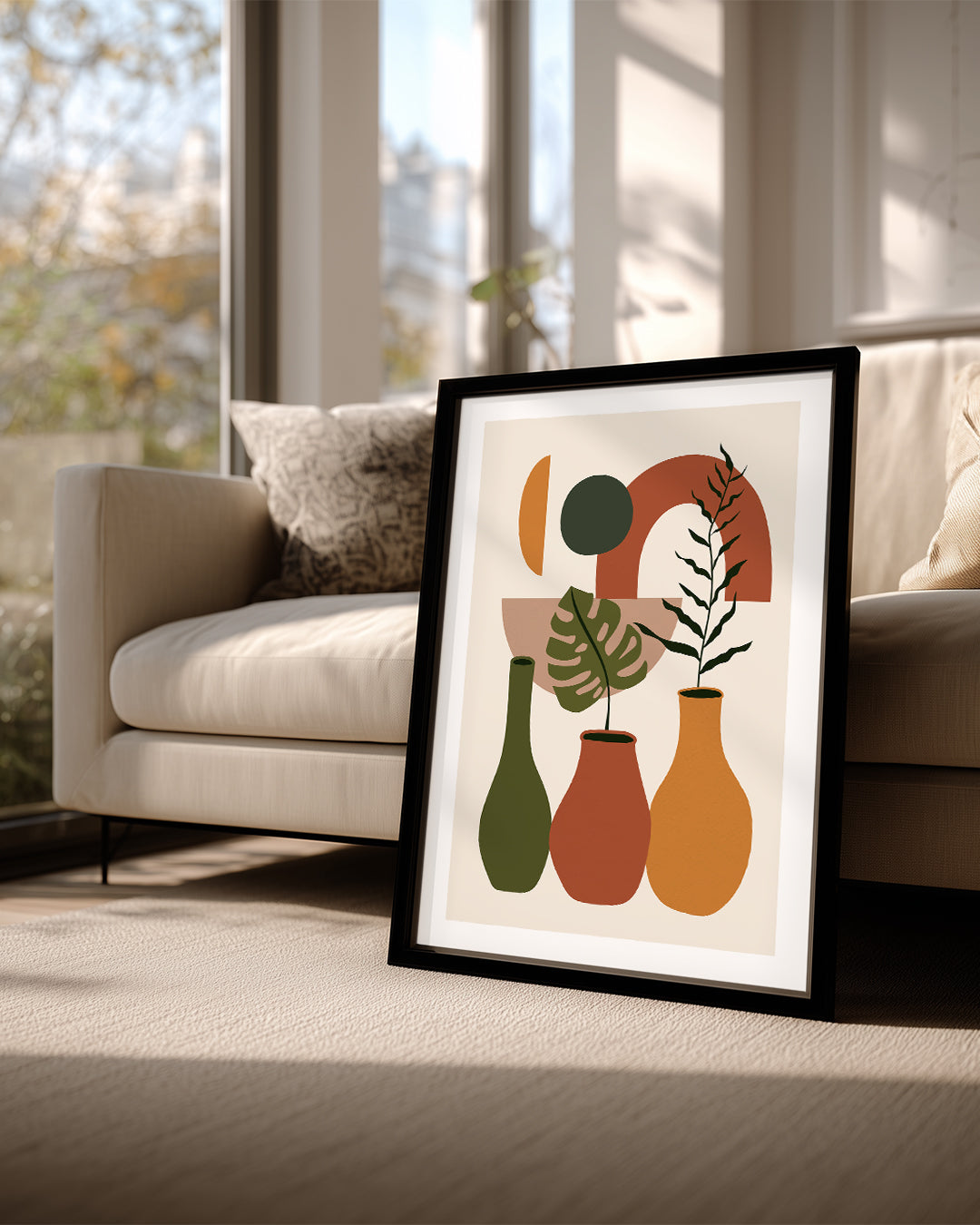 Boho Vases Poster Tablosu