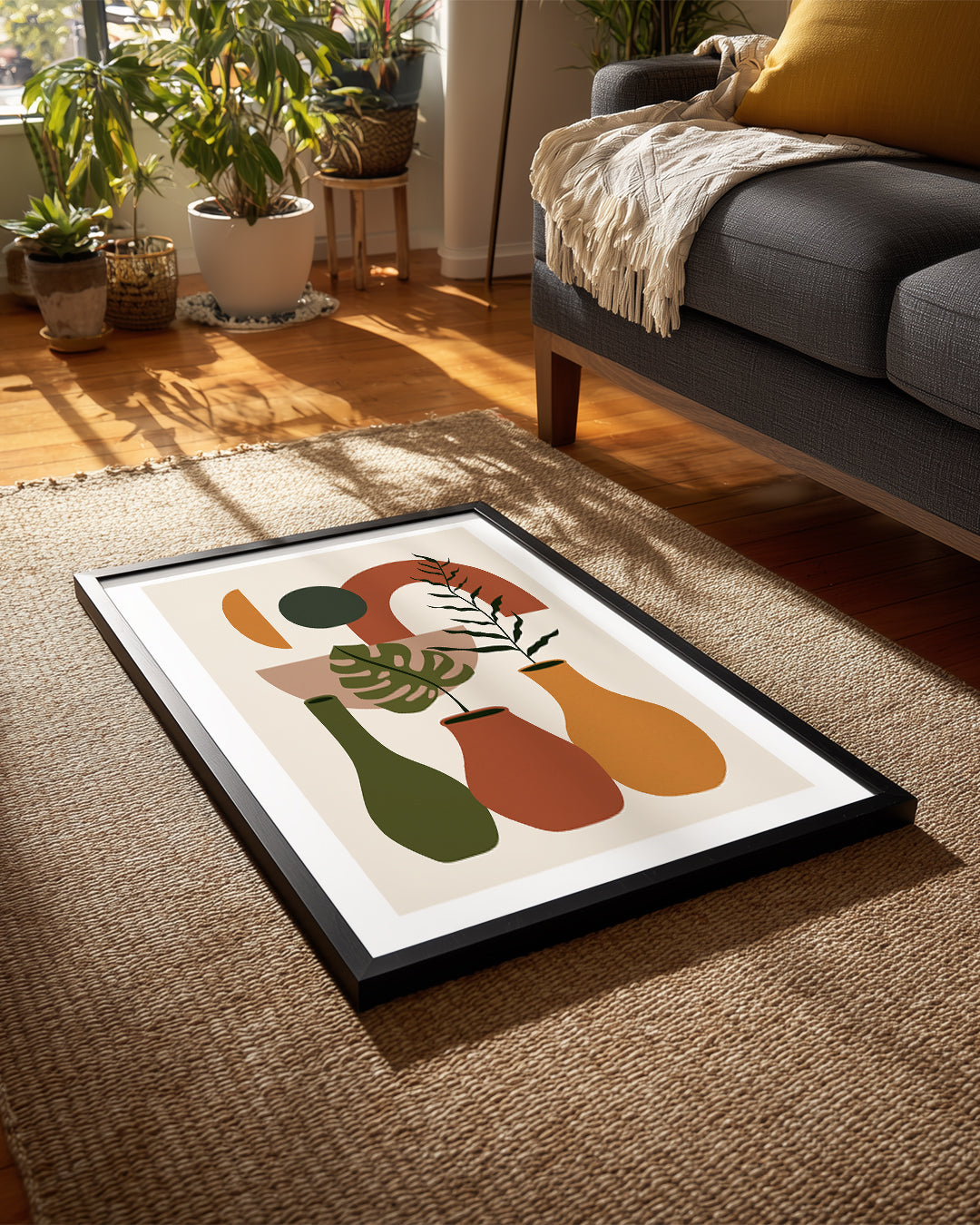 Boho Vases Poster Tablosu