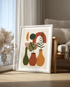 Boho Vases Poster Tablosu