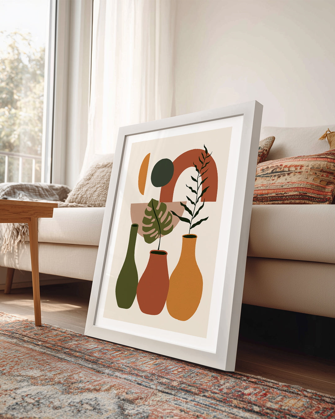 Boho Vases Poster Tablosu