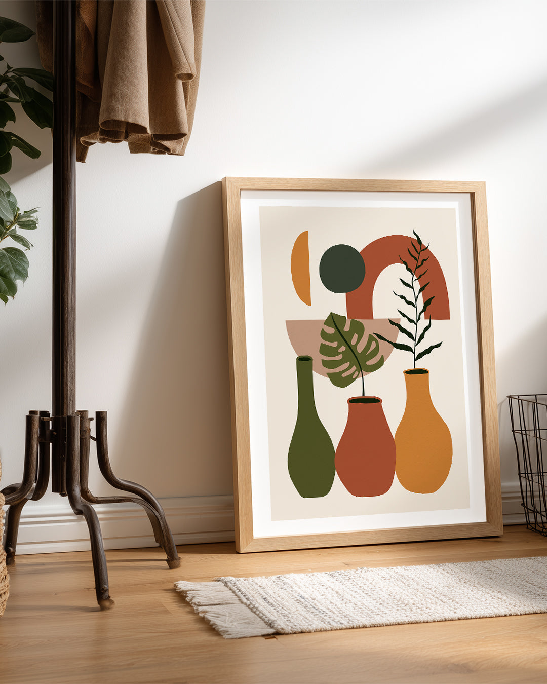 Boho Vases Poster Tablosu