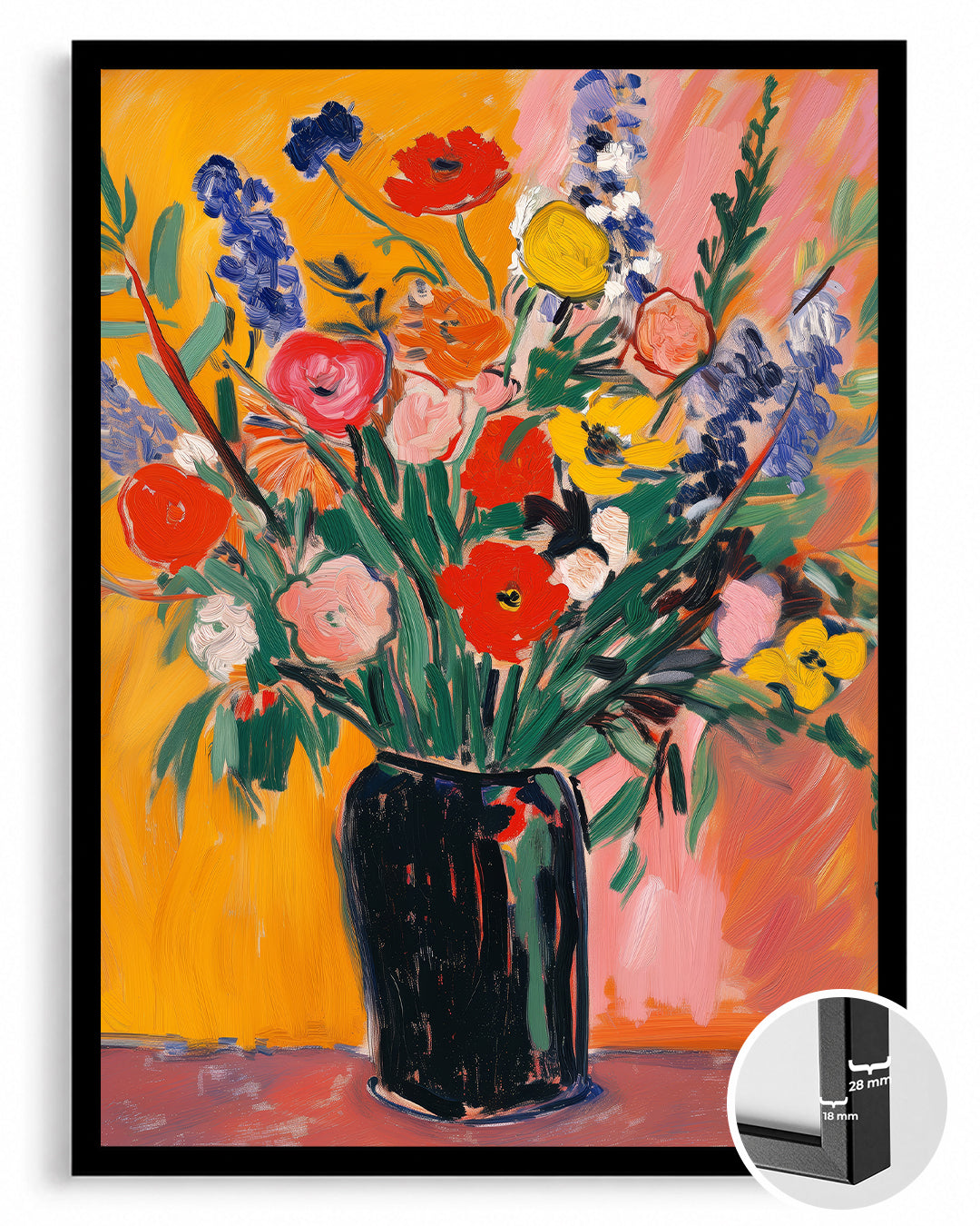 Bold Bouquet Poster Tablosu