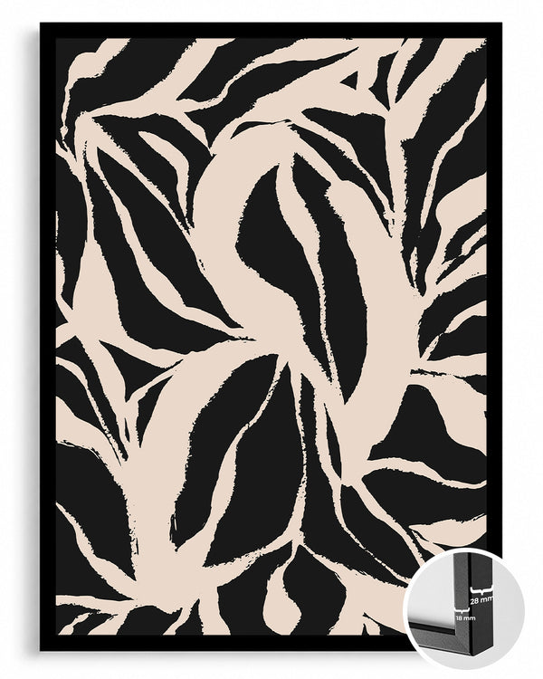 Bold Brush Poster Tablosu