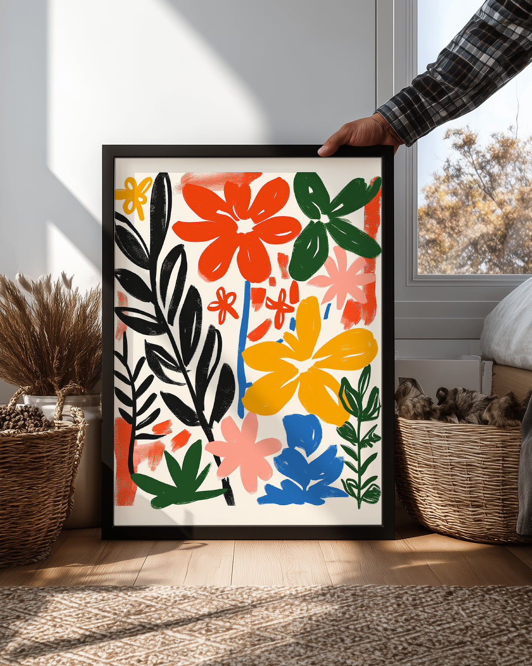 Bold Flora Poster Tablosu