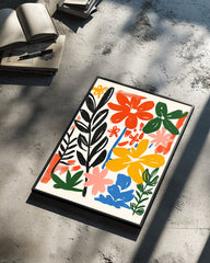 Bold Flora Poster Tablosu