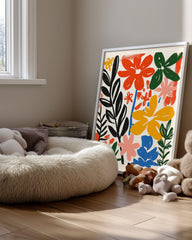 Bold Flora Poster Tablosu