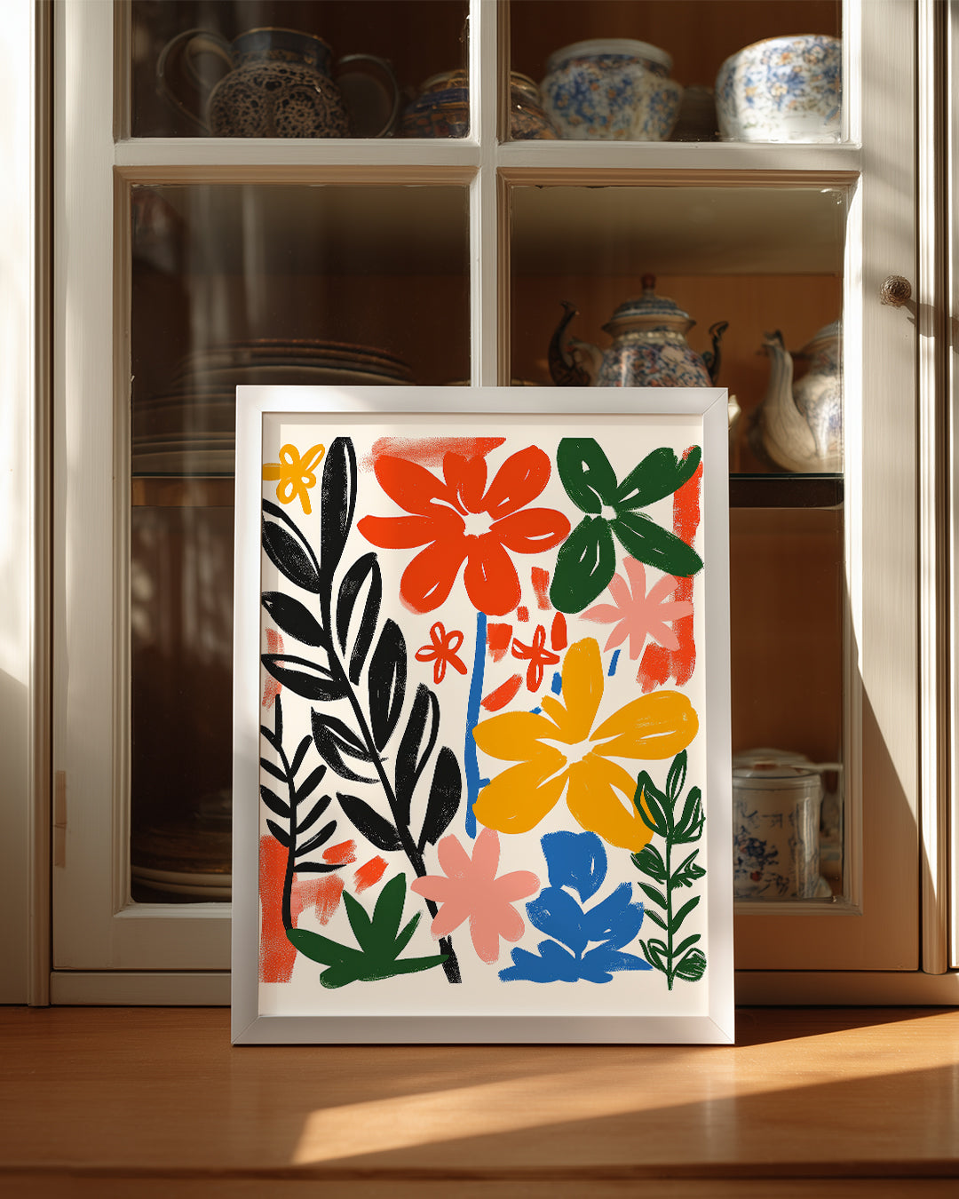 Bold Flora Poster Tablosu
