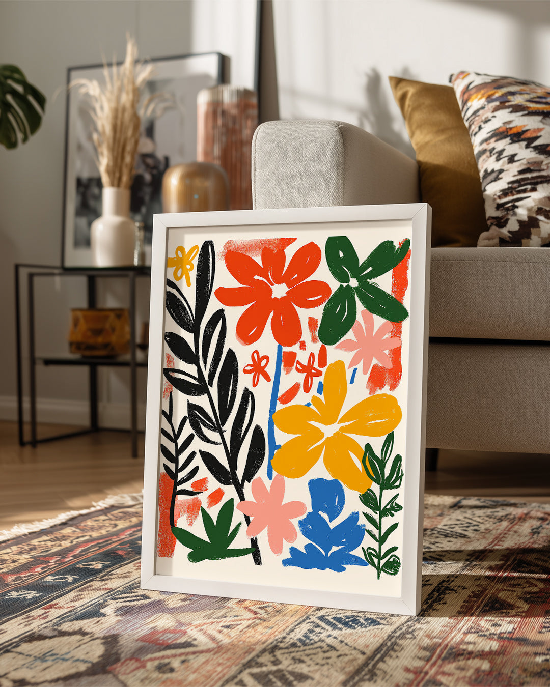 Bold Flora Poster Tablosu