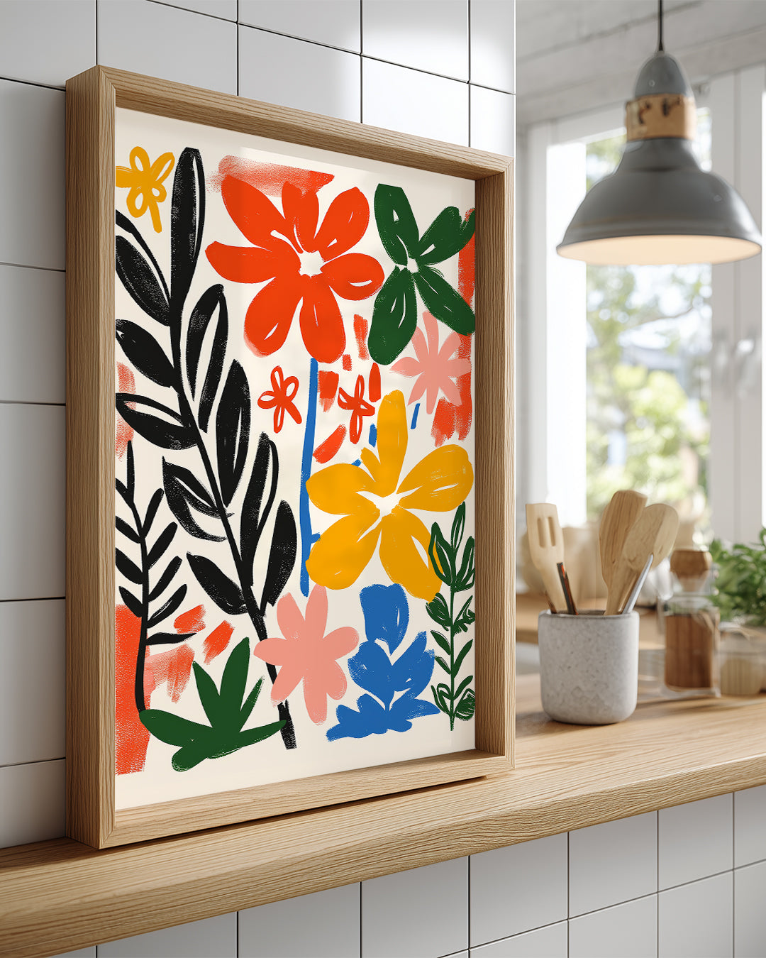 Bold Flora Poster Tablosu