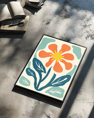 Bold Petal Poster Tablosu