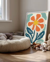 Bold Petal Poster Tablosu