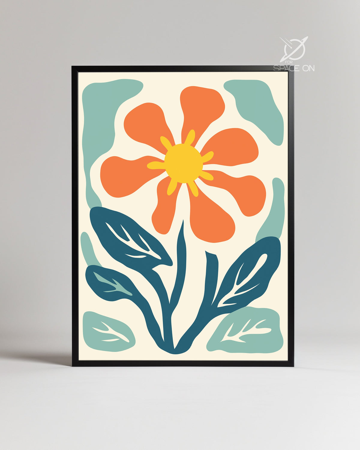 Bold Petal Poster Tablosu