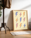 Bolt Pattern Poster Tablosu