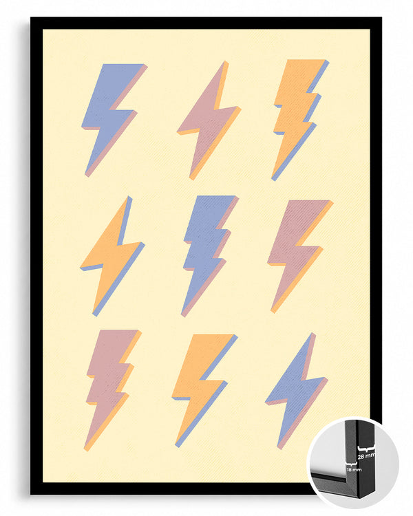 Bolt Pattern Poster Tablosu