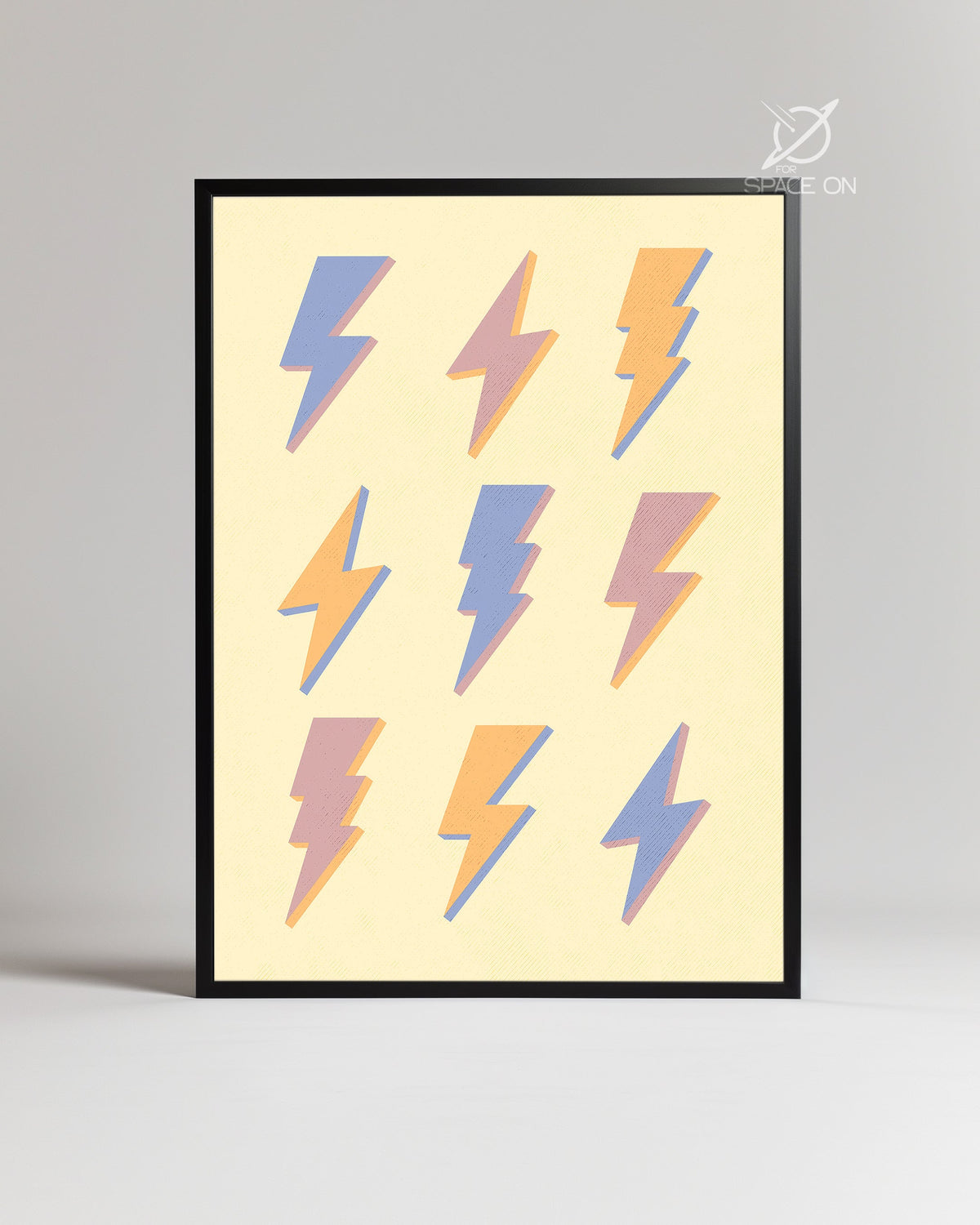 Bolt Pattern Poster Tablosu