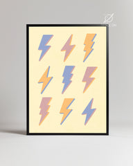 Bolt Pattern Poster Tablosu