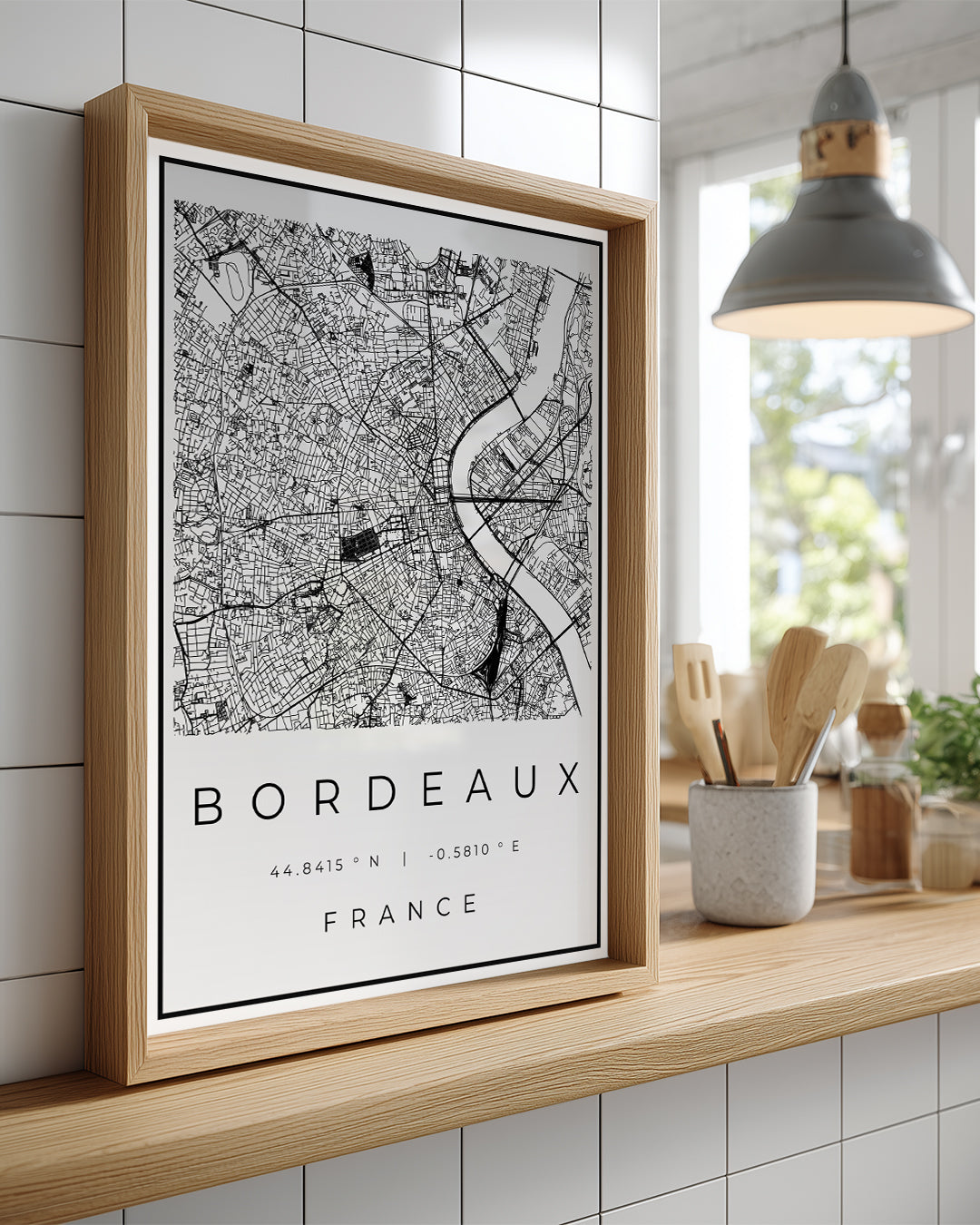 Bordeaux A4 Ratio Poster Tablosu