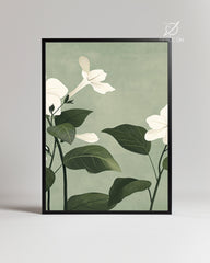 Botanical Serenity Poster Tablosu