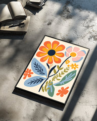 Bouquet Mixte Poster Tablosu