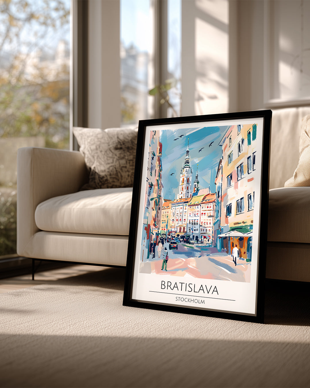 Bratislava Slovakya Poster Tablosu