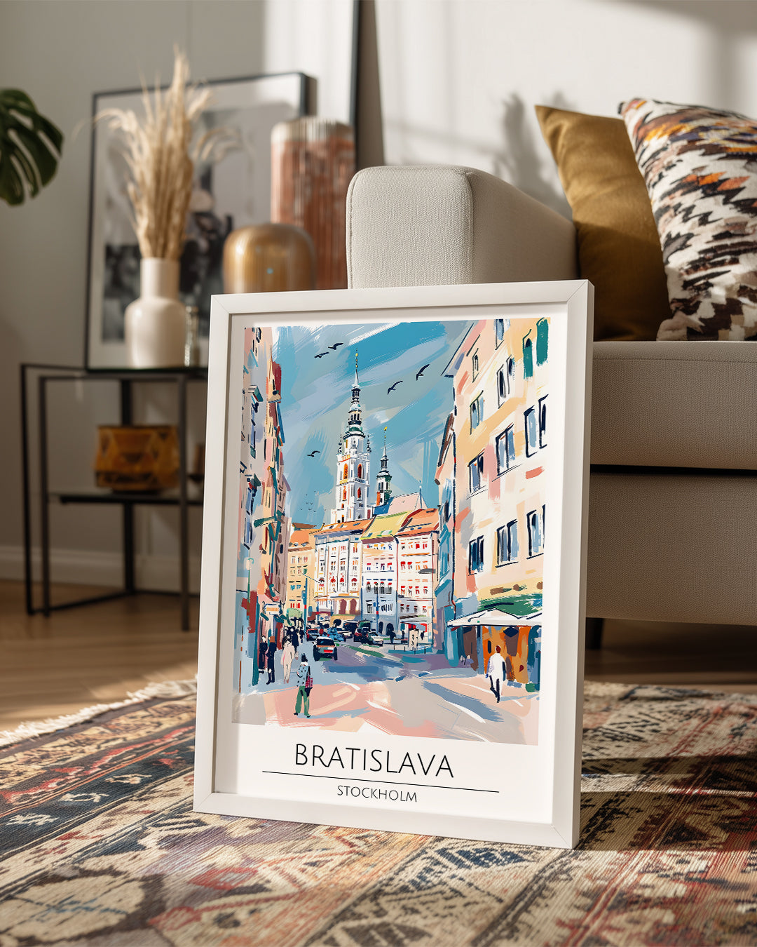 Bratislava Slovakya Poster Tablosu