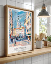 Bratislava Slovakya Poster Tablosu