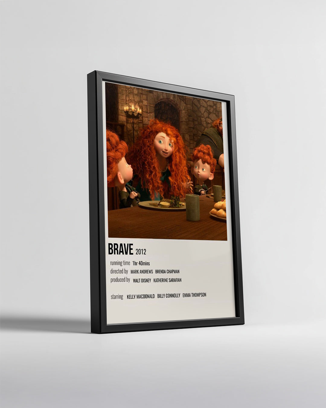Brave Poster Tablosu