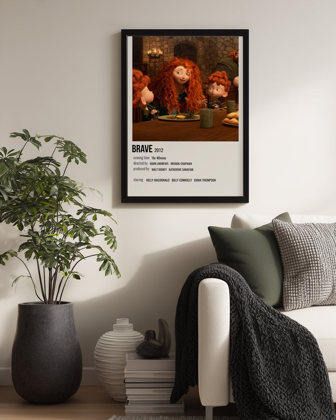 Brave Poster Tablosu