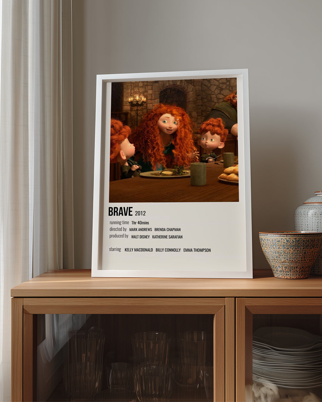 Brave Poster Tablosu