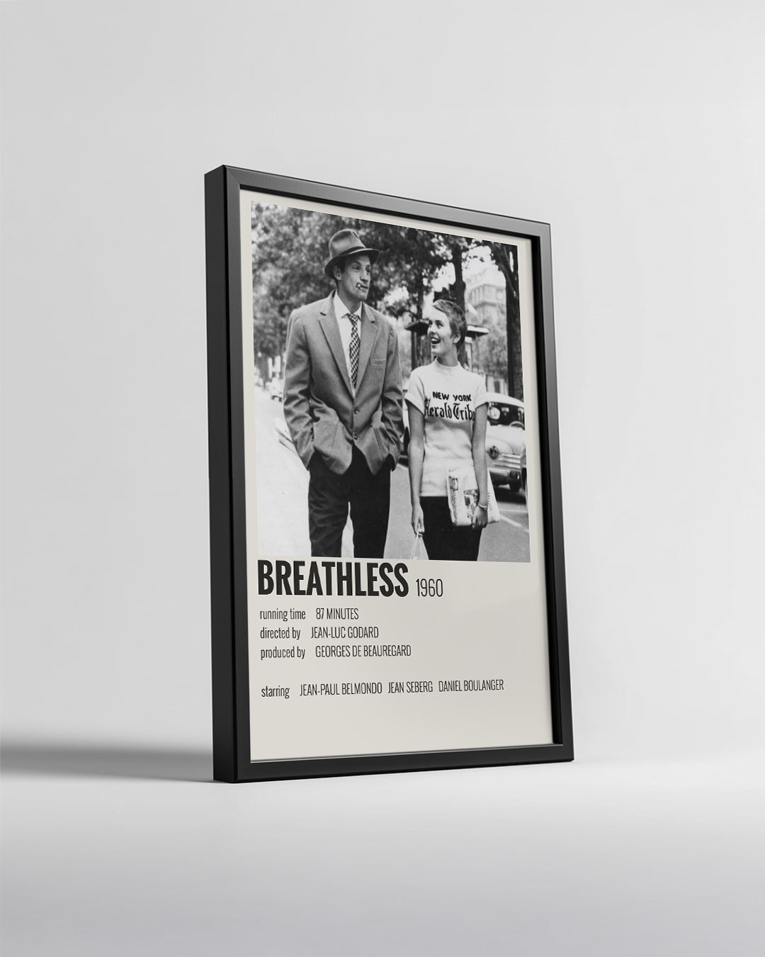 Breathless Poster Tablosu
