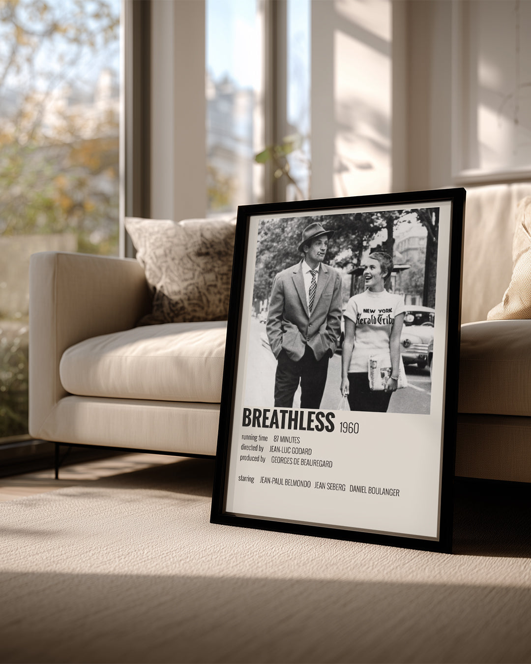 Breathless Poster Tablosu