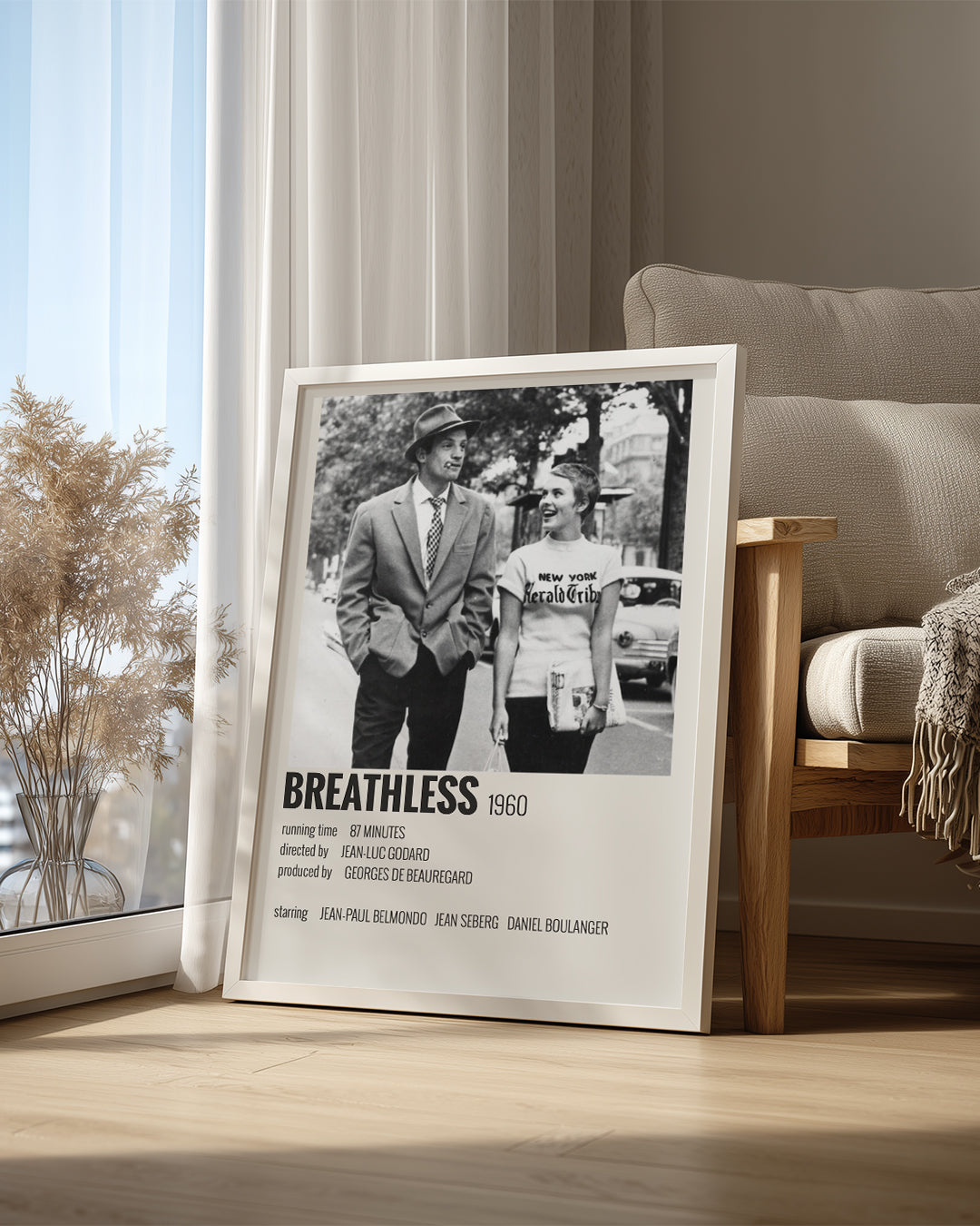 Breathless Poster Tablosu