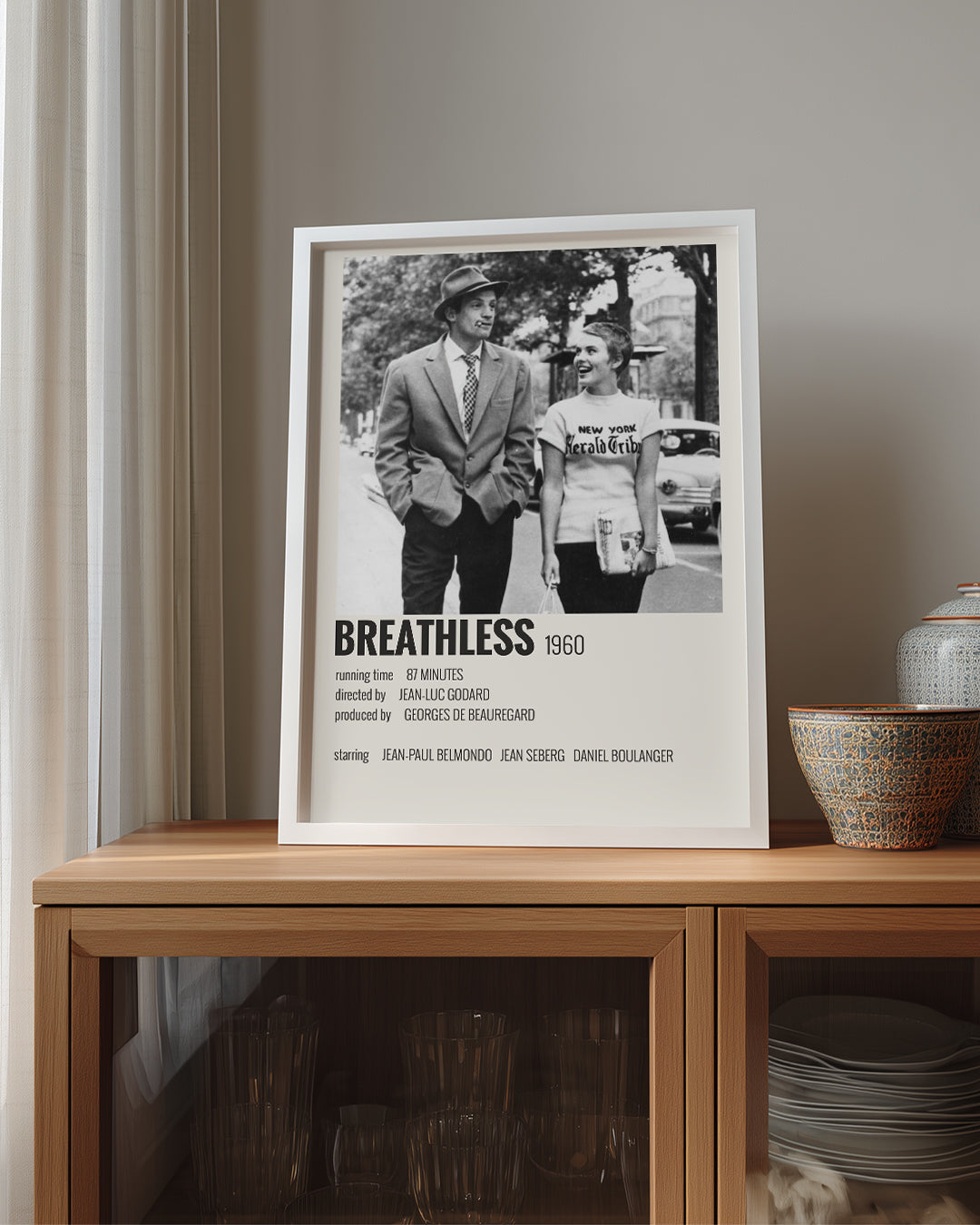 Breathless Poster Tablosu