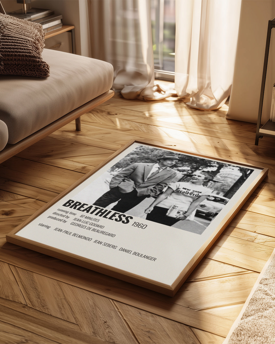 Breathless Poster Tablosu