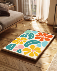 Bright Flora Poster Tablosu