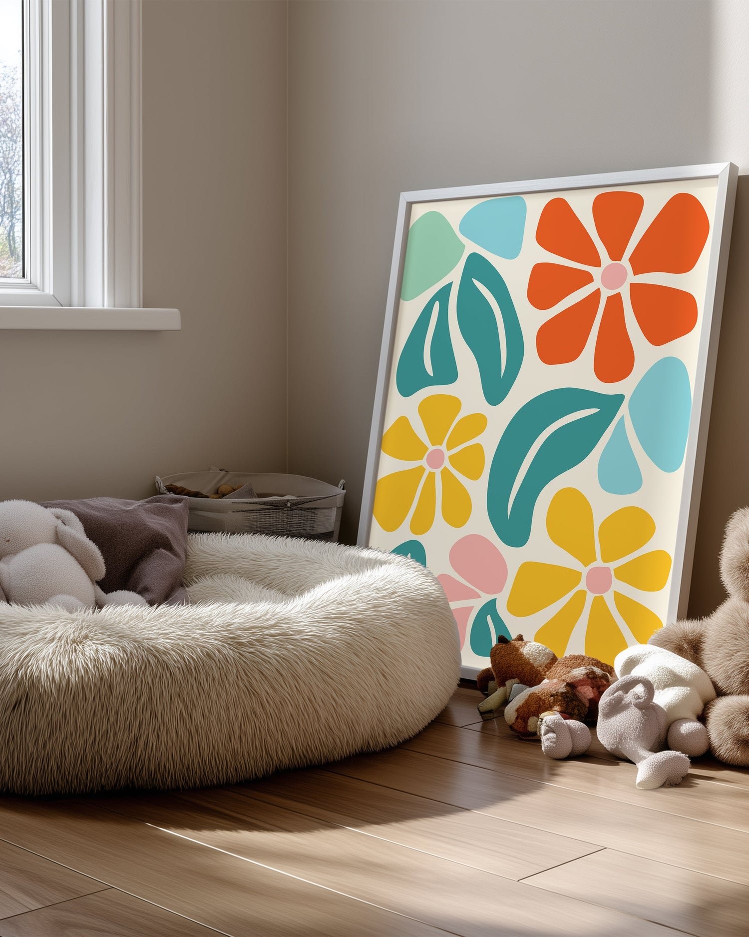 Bright Flora Poster Tablosu