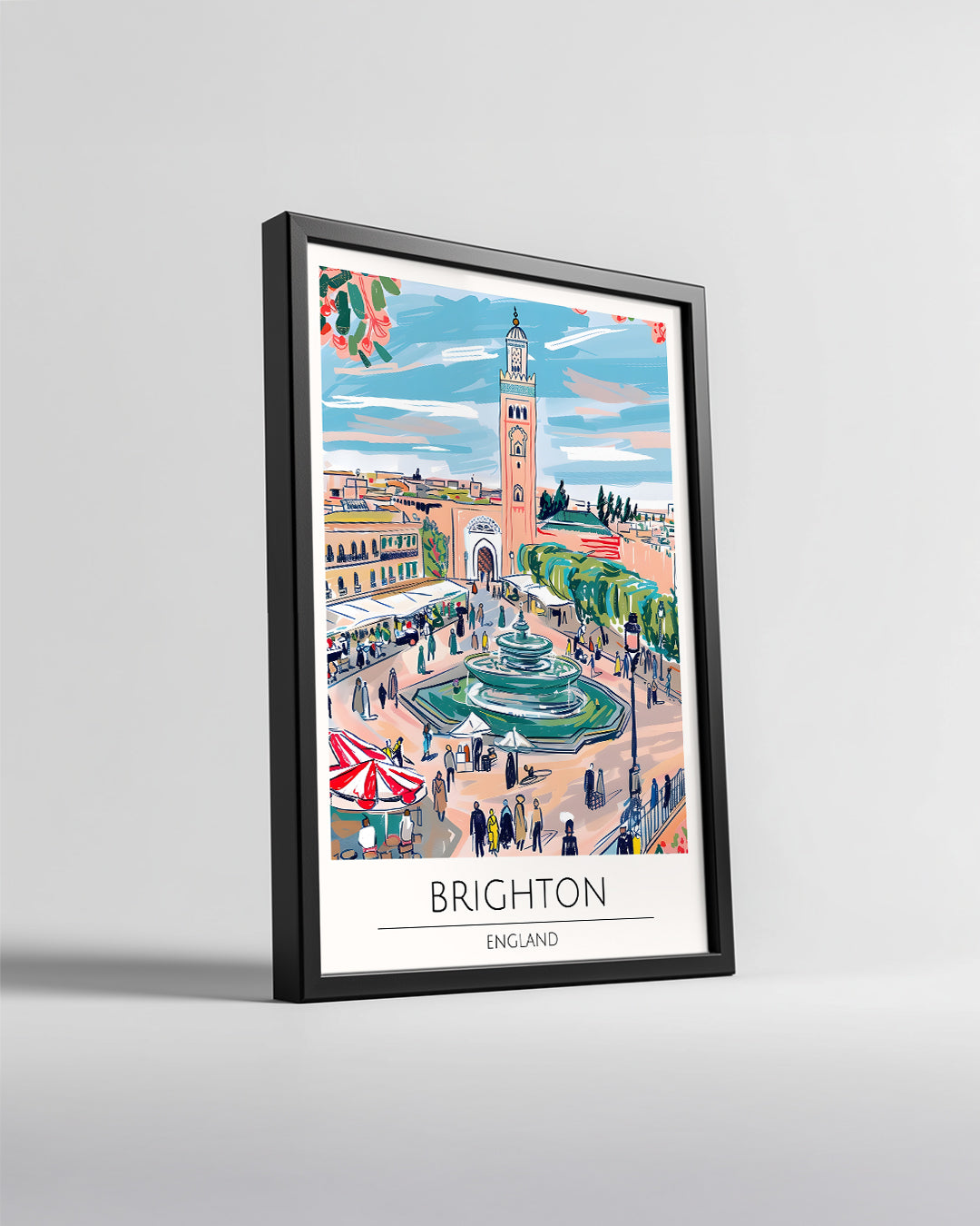 Brighton İngiltere Poster Tablosu