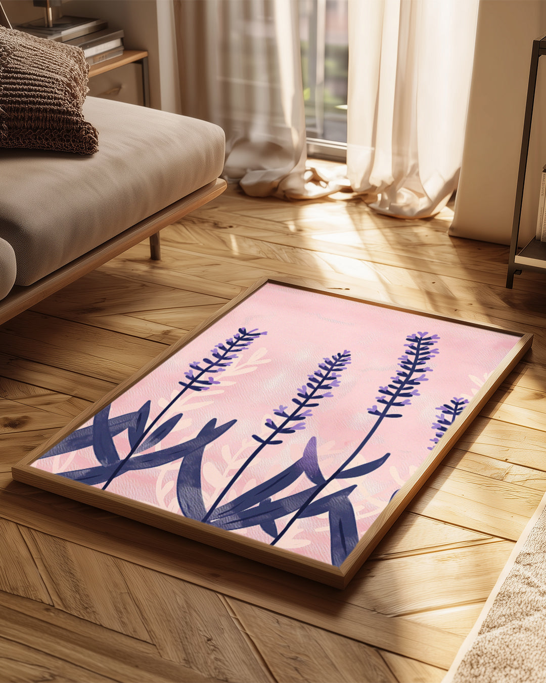 Brosse Rose Poster Tablosu