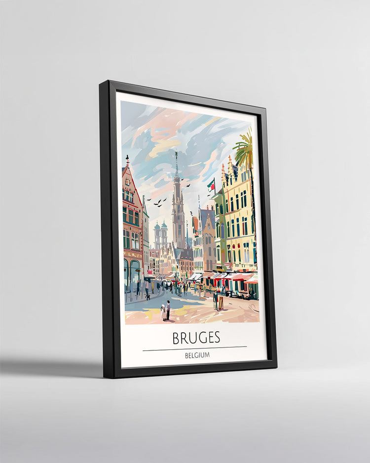 Brüj Belçika Poster Tablosu