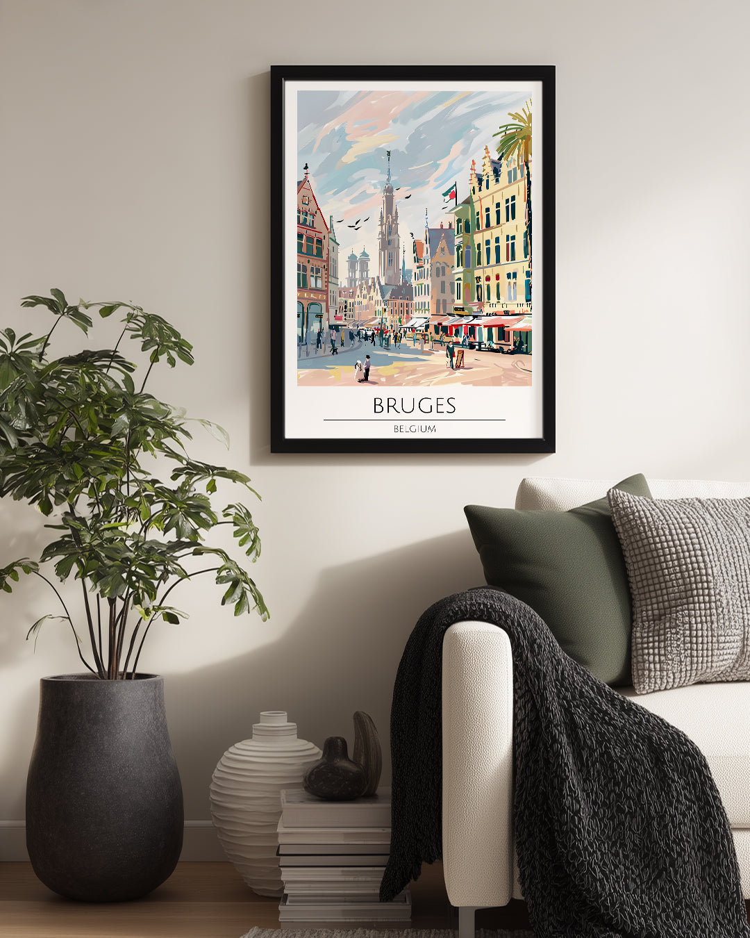 Brüj Belçika Poster Tablosu