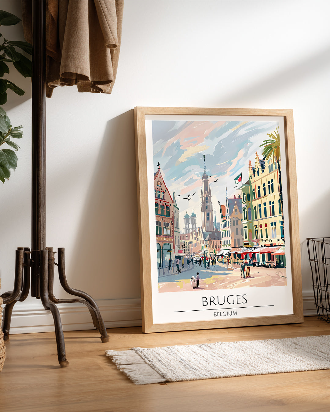 Brüj Belçika Poster Tablosu