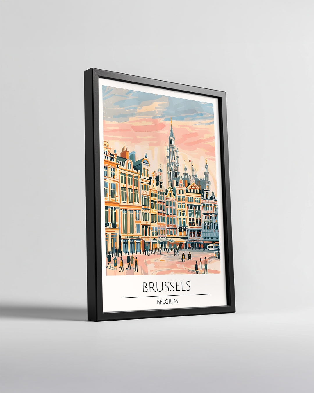 Brüksel Belçika Poster Tablosu