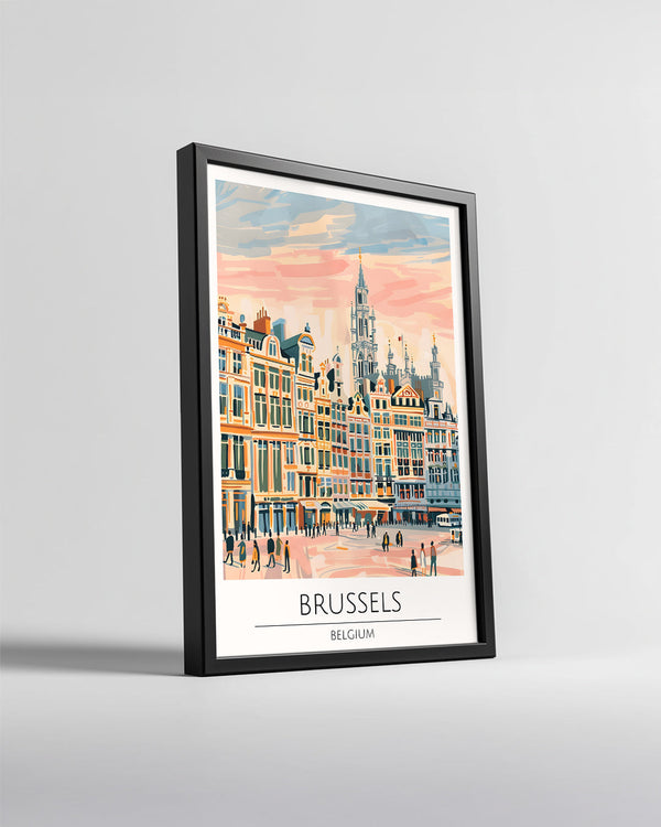 Brüksel Belçika Poster Tablosu