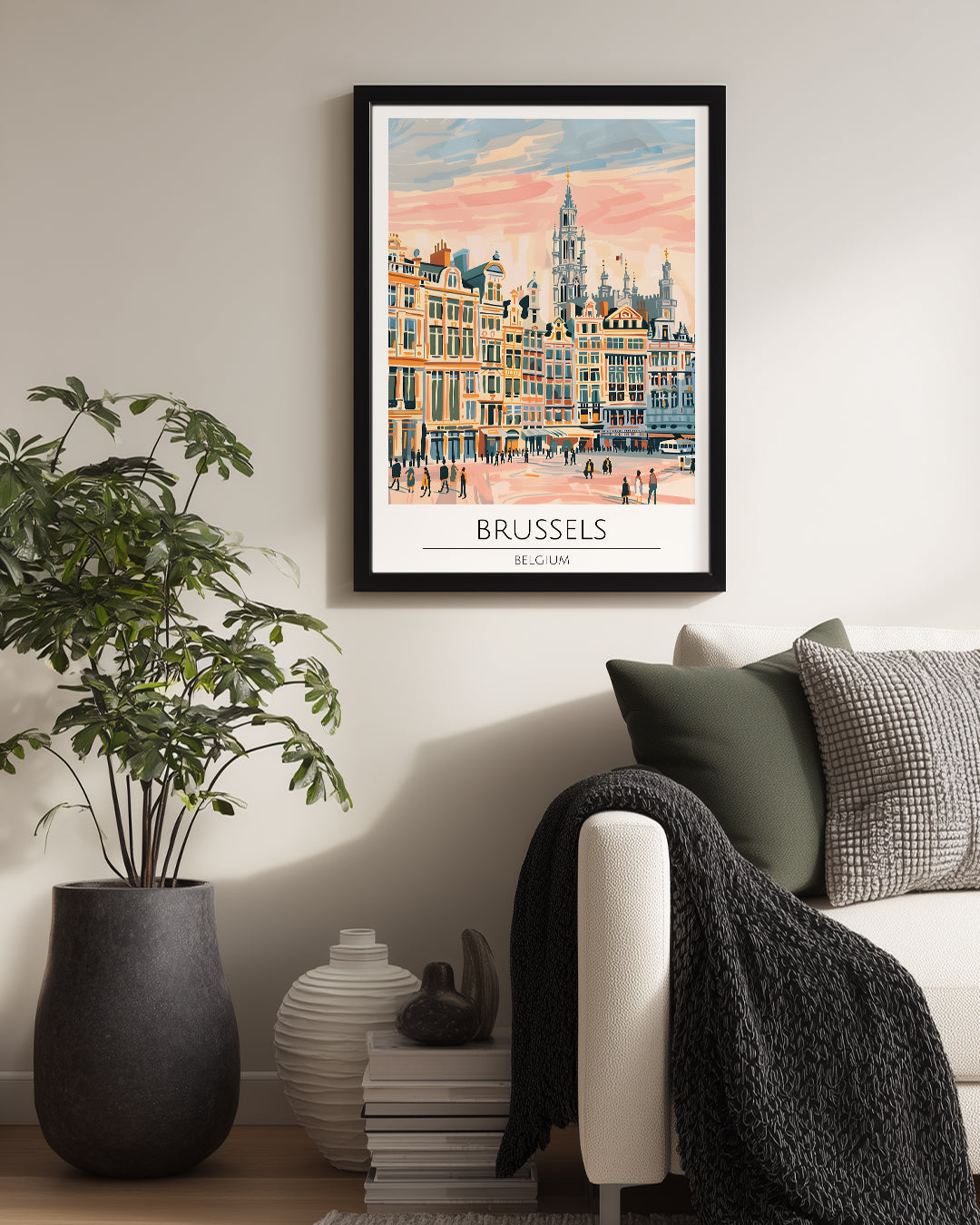 Brüksel Belçika Poster Tablosu