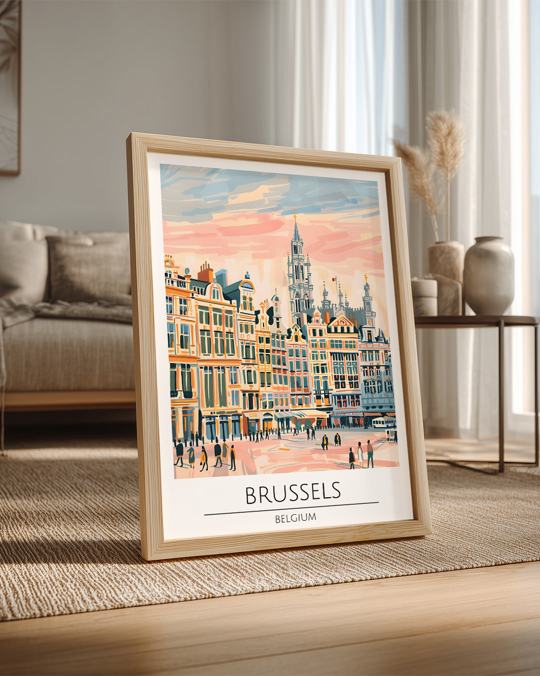 Brüksel Belçika Poster Tablosu