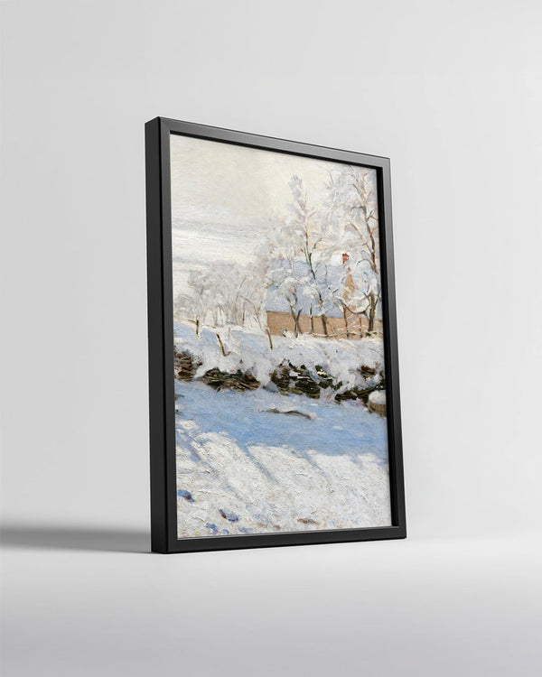 Buck In Snow Poster Tablosu