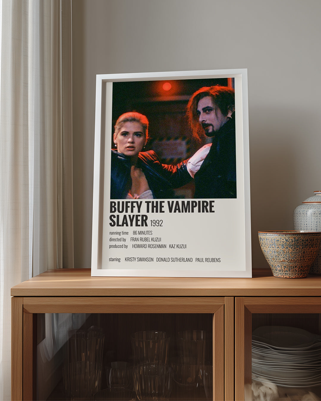 Buffy The Vampire Slayer Poster Tablosu